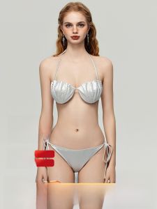 เซ็กซี่ ชุดบิกินี ชุดสามชิ้นความละเอียดสูงผู้ชมขนาดเล็กเพิร์ลวันหยุด Hot ฤดูใบไม้ผลิ ชุดว่ายน้ําแยกชุดว่ายน้ํา