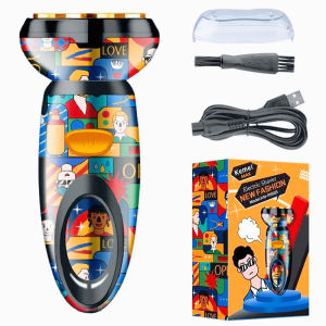 Kemei | Kemei KM-RS503 Portable Usb Charging Electric Shaver Professional Rechargeable Shaver Machine For Men Kemei Hair Clippers Men