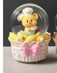 Kotak Musik Kastil Fairy tale / Snowball Musik Romantis / Kado ultah anak cowok cewek / Kotak Musik Princess / lagu Yiruma /. Beethoven / Vinvin Pink Store