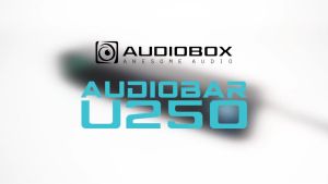 AUDIOBOX U250 RGB LED 10W Powerful Audio Soundbar Speaker For Computer Laptop TV - Addon Bluetooth