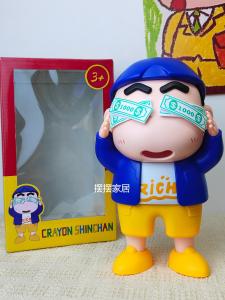 Creative Desktop Decoration Money Box Only in Not out Ushio New Cartoon Toy Gift for Childrens Day Plastic Handmade Craft