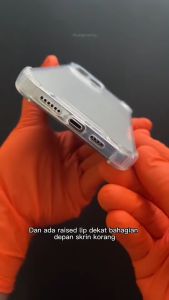 Atouchbo King Kong Anti-Burst Case for Galaxy Z Fold 6/ 5/ 4/ 3/ Galaxy Z Flip 5/ 4/ 3 Anti Yellow Clear Case