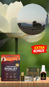 Buku panduan sholat wajib dan sunnah bonus dzikir pagi dan petang serta ibadah parfum