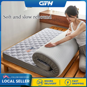 CTH 6/9CM Memory Foam Mattress Latex Foam Tilam Single/Queen/King saiz Lratex Tilam Topper Tilam