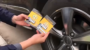 จุกลมยาง เตือนลมยางอ่อน ล้อรถยนต์ มอเตอร์ไซค์