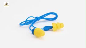 Nasara UF-01-000 / 1271 E-A-R UltraFit PVC Corded Reusable Earplugs Hearing Protection WIth Case Sumbat Telinga