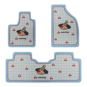 CapitAuto | Cute Cartoon Waterproof Dirt-Resistant Car Carpet Pad