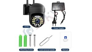 V380 Pro/5MP 5G CCTV กล้องวงจรปิด wifi 5ล้านพิกเซล กลางคืนภาพสีHD Outdoor IP Camera กล้องกล้องรักษาความปลอดภัย กันน้ำ กันแดด