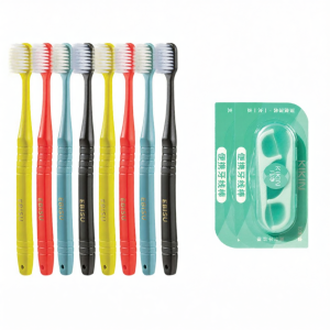 Ebisu | Soft Wide-Head Adult Toothbrush Family Pack