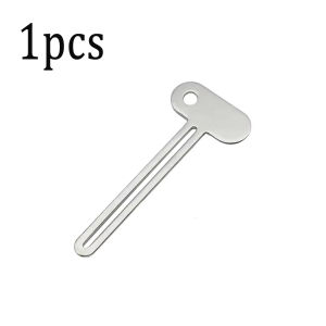 Stainless Steel Toothpaste Squeezer Tool Hair Oil Paint Squeezer Rotate Dispenser for Ointments Cosmetics Bathroom Accessories