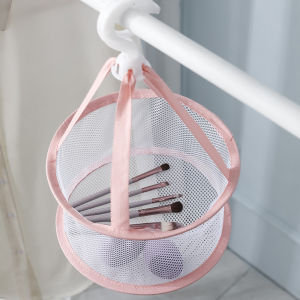 360 Degree Rotating Makeup Brush Organizer - Drying Rack and Storage Stand Multipurpose Cosmetic Tools Display Rack