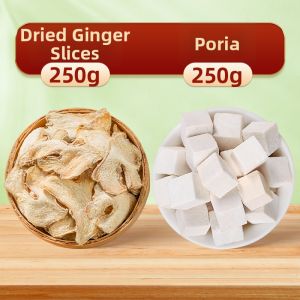 JUHETAI | Yunnan Yellow Ginger Slices Herbal Medicine 500g