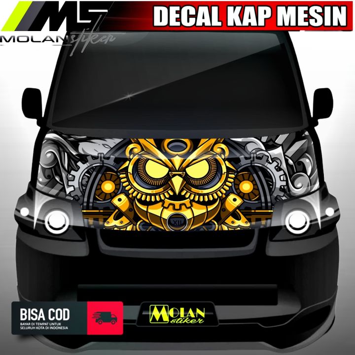Sticker Kap Decal Sticker Striping Variasi Kap/Kabin Granmax & Luxio Decal Kabin ...