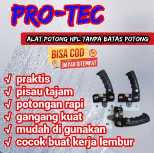 PRO TEC alat potong hpl manual - alat pemotong hpl manual pisau tajam anti grepes