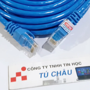 Cáp mạng UTP Cat 6 Unitek dài 10m / Đầu cắm mạng đúc cáp mang Cat 6