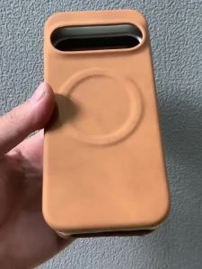 szhaiyu | Business Sheepskin Leather Magnetic Matte Phone Case For Google Pixel 11 10 9 Pro XL 8 7 Pro 8A 7A Wireless Charging Cover Funda