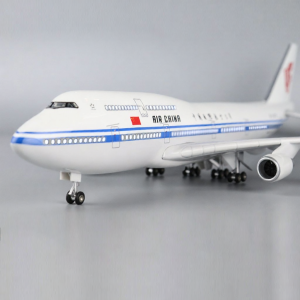 CHENXING | Wheeled Illuminated Assemble Aircraft Model Decorative Souvenir Passenger Plane
