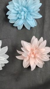 Kuntum Kepala Bunga Krisan Jumbo: Hiasan Bunga Plastik & Dekorasi