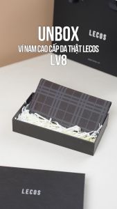 Ví nam cao cấp da thật LECOS - LV8
