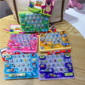 Bandai | Toy Story cartoon Decompression 26-Key Keyboard Keychain Pendant Wallet Pendant Birthday Gift