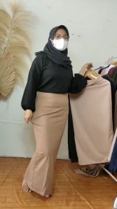 ROK SPAN SCUBA ROK PANJANG TEBAL - ROK WANITA - ROK PREMIUM - ROK SPAN WANITA 2021 - ROK SPAN MURAH - Rok Panjang Wanita