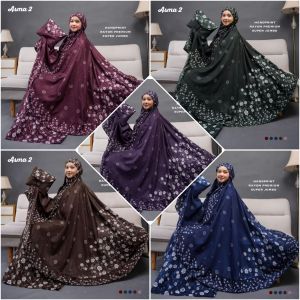 Mukena Dewasa Rayon Adem Size Jumbo Motif Terbaru Asma2