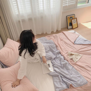 Recommended by Li Jiaqi! Black Technology Summer Blanket Cold Cover Mica Cool Feeling Airable Cover Machine Washable Summer Thin Duvet