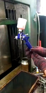 พร้อมส่ง กาพ่นสีรถยนต์ กาบนพ่นสีกาพ่นสีเล็ก กาพ่นซุ้มล้อกาพ่นสีถ้วยบนหัวละเอียด 0.8mm.