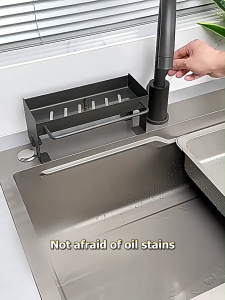 GAA Sponge Holder for Kitchen Sink Organizer Storage Sink Drain Rack Soap Holder Orgaizer