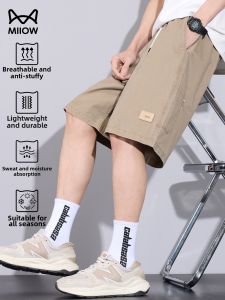 MiiOW | Summer New Pure Cotton Lightweight Casual Short Pants