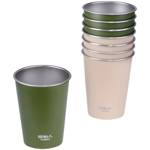 The Primitive | Outdoor Portable Stainless Steel Cups Set