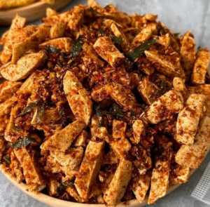Basreng Pedas 100gram/Baso Goreng Daun Jeruk
