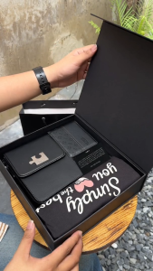 Set Bộ Hộp Quà Tặng Túi CHÂN THÀNH Tặng Ba Sinh Nhật Bạn Trai Thân Người Yêu Nam | LOCAL BRAND NICHE LUX