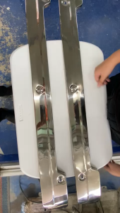 Bajaj RE Rear Bumper OE Type BS6 and BS4 Stainless Steel