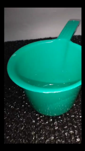 OROCAN Water Dipper Tabo High Quality Multipurpose Durable Plastic Water Ladle 0.14 KG Red Scoop Bathroom Cleaning Tool