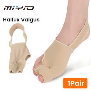 MIYIO 1Pair Gel Toe Separator Guard Bunion Corrector Hallux Valgus Pain Relief Foot Care Tool