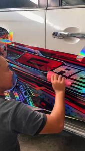 ERG 05 - STIKER DECAL MOBIL ERTIGA BRIO VELOZ SEDAN CHEVROLET CALYA INNOVA BRV GRATIS CUSTOM NAMA