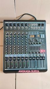 Mixer ASHLEY MDX 6 ORIGINAL /Mixer Ashley MDX6  6 Channel  Ada Group Effect Reverb 199 Dsp Edit A Edit B