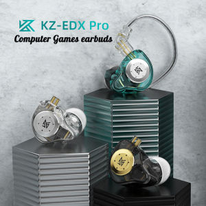 KZ-EDX PRO Headset With Wheat Wire Control Mobile Computer Game In-ear Sports Music Headset