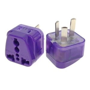 Universal Travel Adapter Purple