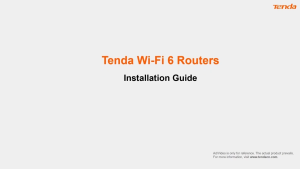 Tenda TX2L Pro AX1500 Dual Band Wifi 6 Gigabit Router | MU-MIMO | Wifi Extender | Mesh | 2.4G | 5GHz