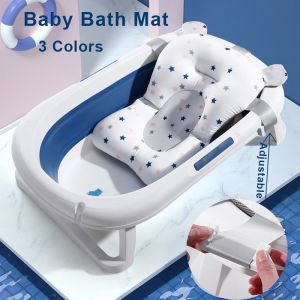 High Quality EPS Particles Foldable Safety Baby Suspended Bath Mesh Bath Mat Newborn Anti-Slip Floating Mat