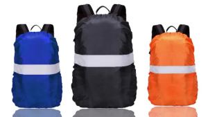 Waterproof Backpack Rain Cover Reflective with Strap 15L-65L Rucksack Cover Upgraded Cross Buckle Hiking Camping Cycling