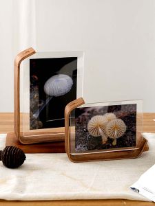 Khung Ảnh Acrylic Trong Suốt Đơn Giản Hiện Đại Hình Chữ Nhật 6 Inch 7 Inch 8 Inch in Hình Ảnh Trang Trí Nhà Cửa