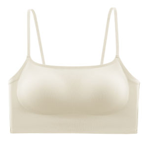 MiiOW | Cat Woman Seamless Bra Thin Strap Womens Underwear Gathered Side Breast Reduction Anti-Sagging Summer Lightweight Tube Top