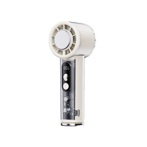 Wiwu quạt động cơ tua bin Cầm Tay Với Ice Chức Năng Làm Mát 100 Tốc Độ quạt nhỏ Di Động Cho Du Lịch/Cắm Trại/Bãi Biển/Văn Phòng USB-C Có Thể Sạc Lại Trọng Lượng Nhẹ Yên Tĩnh