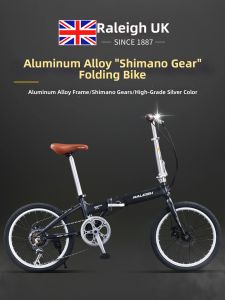 Raleigh | Aluminum Folding Portable Bicycle for Adults and Children 20 Inch