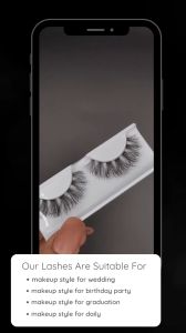 NG73D | Bulu Mata Palsu dan Lem 1 Set