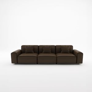 Cozylant Colby Leather Sofa /5 Seater Sofa for Living Room / Black White Green Blue Brown / Full Leather/ Half Leather Sofa Singapore/ Minimalist