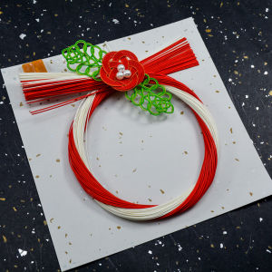 New Year Decorations Traditional Japanese Style Door Pine Wreath Paper Grass Ring Ornaments Spring Welcome Home Decorations